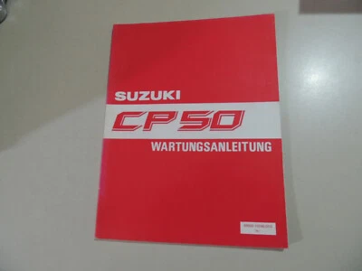 Suzuki CP50 Wartung Reparatur   Werkstatt handbuch Ausgabe 1990 - Bild 1 von 4