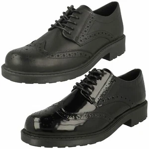 Damen Clarks 'Orinoco2 Limit' Brogue-Details Leder Schnürschuhe D & E Weite - Bild 1 von 21