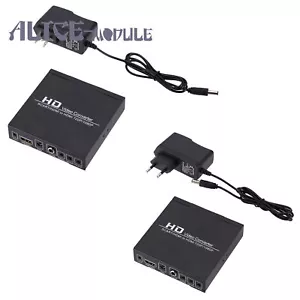 Scatola convertitore video SCART+HDMI a HDMI HD 720P 1080P 3,5mm coassiale B2AM - Foto 1 di 16