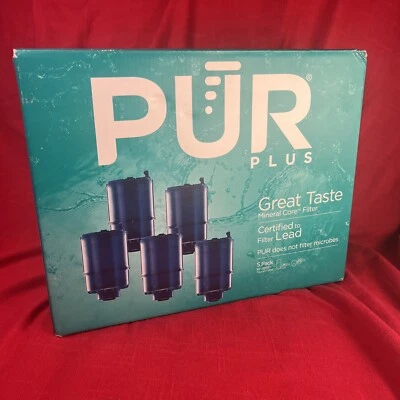 PUR PLUS RF-9999  Faucet Mount Replacement Filter 5-Pack, Genuine Open Box - Image 1 of 4