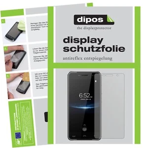 6x Displayschutzfolie für HOMTOM HT37 Pro Schutz Entspiegelt Dipos - Bild 1 von 6