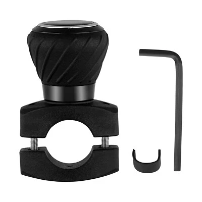 Auto Lenkradknauf Lenkhilfe 360°Drehknopf KFZ,LKW,PKW Kugel Knopf Universal DE◮ - Bild 1 von 4