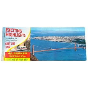 POSTALES de 1960 emocionantes aspectos destacados cubiertos en el San Francisco Gray Line Tour - Imagen 1 de 2