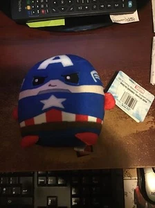 MARVEL CUUTOPIA CAPTAIN AMERICA   SOFT TOY BIRTHDAY CHRISTMAS KIDS - Picture 1 of 1