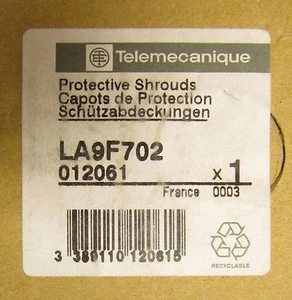 TELEMECANIQUE LA9F702 LA9-F70 Contactor Terminal Cubierta LA9 F702 - Imagen 1 de 3