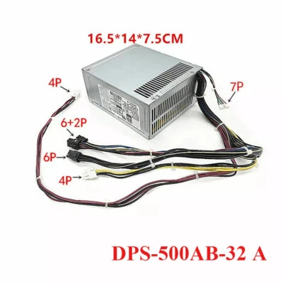 1PCS HP Power Supply 500w for Z2 G4 800 880 G3 901759-003 Model DPS-500AB-32 A - Image 1 of 4