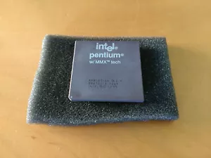 Processore cpu Intel Pentium MMX SL27K 166 Mhz Socket 7 - Imagen 1 de 4