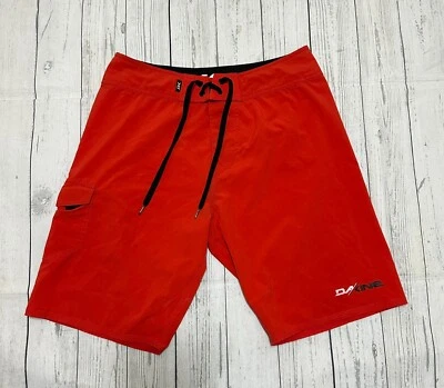 Pantalones Cortos de Tabla DAKINE Performance Elásticos Para Hombre Natación Surf Kayak Talla 32 Rojo Foto 1 de 4