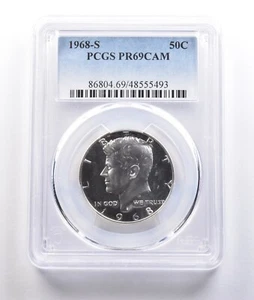 1968-S Kennedy Half Dollar PR69 CAM PCGS *6792 - Picture 1 of 3