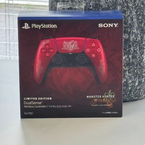 🌟 Mando Playstation 5 Dualsense PS5 Monster Hunter Wilds Limitado Japón - Imagen 1 de 2