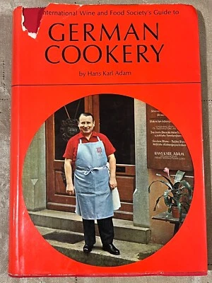 German Cookery, Hans Karl Adam, International Wine And Food Society Guide Book - Image 1 of 3