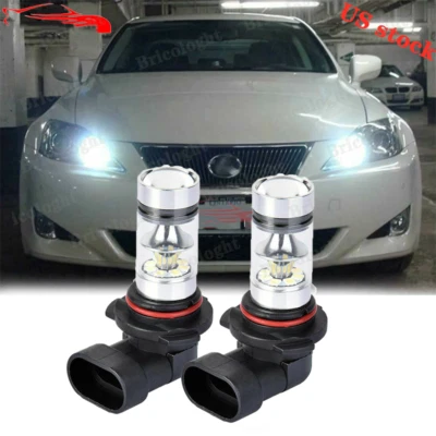 2x Luz de circulación diurna LED delantera blanca para Lexus GS350 IS250 LS430 LS460 ES350 Foto 1 de 4