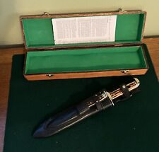 PUMA RARE VINTAGE (1969, 53 YEARS OLD) STAG 2 KNIFE TWIN SET WITH SHEATH & BOX