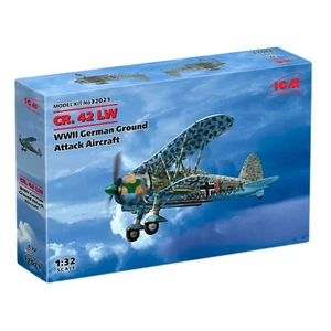 Kit modellino ICM 32021 1:32 CR. 42 LW WWII aereo da attacco al suolo tedesco Luftwaffe - Foto 1 di 20