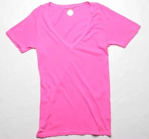 Camiseta PRIMP Basic cuello en V (L) rosa - Imagen 1 de 1