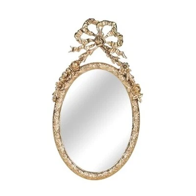  Small Wall Mirror, Vintage Hanging Mirrors, Gold Decorative Wall Mirror for  - Image 1 of 4