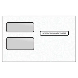 Großpackung Doppelfenster W2 & 1099 Umschläge - 25 Stück - Bild 1 von 1