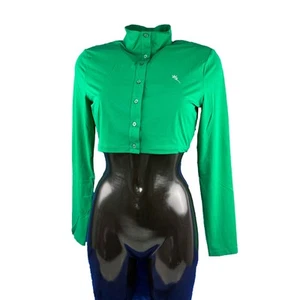 Chervo Damen Funktions Shirt Polo Bolero Lania SUN BLOCK grün 665 Gr.36 - Picture 1 of 1