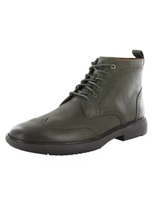 Fitflop Hombres Odyn Brogue Botines Zapatos, Verde Bosque, EE. UU. 11 - Imagen 1 de 3
