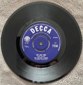 The Rolling Stones – The Last Time / Play With Fire 7in Vinyl Record - Picture 1 of 2