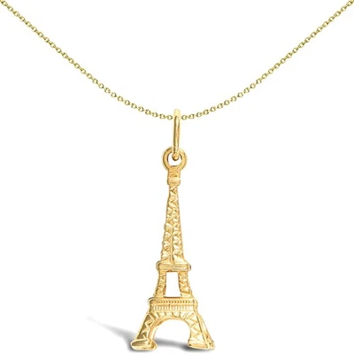 Jewelco London Or Jaune 9k charme pendentif - Photo 1/4