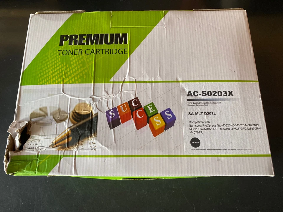 203X Toner Cartridge Replacement for Samsung MLTD203L MLT-D203L ML... - Image 1 of 4