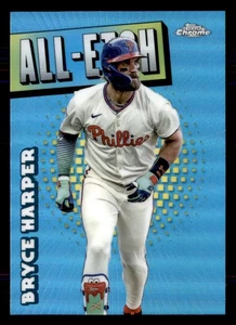 2025 Topps Chrome Chrome All-Etch #CAE-7 Bryce Harper Philadelphia Phillies - Picture 1 of 2