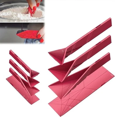 Folds Flat Measuring Spoons Multifunction Flat Measuring Cups Folding Spoons - Image 1 of 4