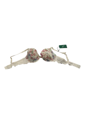 Sujetador push up Emporio Armani, estampado floral de yogur - para mujer talla 38B Foto 1 de 4