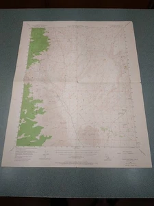 Waucoba Wash California Map 1951 - Picture 1 of 10