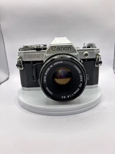 [Excellent+++] Canon AE-1 35mm SLR Film Body Tested Minor Wear Viewfinder Dust - Picture 1 of 15