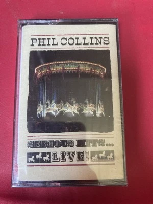 Phil Collins - Serious Hits Live Cassette Tape (1990) Club Edition SEALED - Image 1 of 2