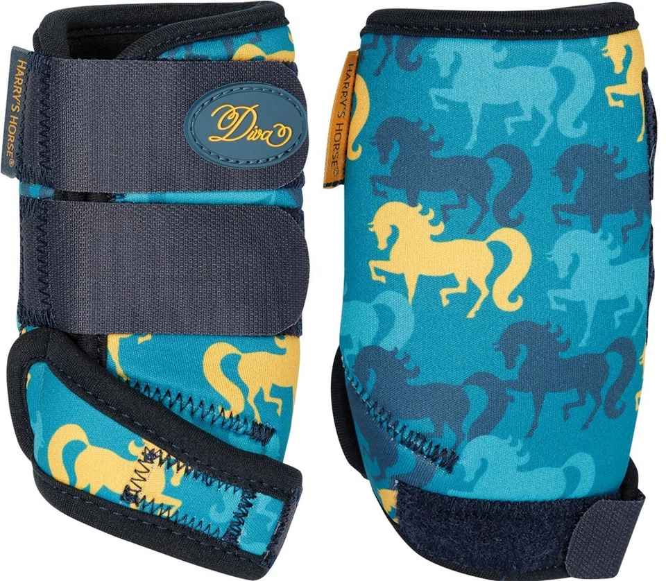 Harrys Horse Fesselkopfgamaschen Diva Sea Breeze Pony und Minishetty - Bild 1 von 2