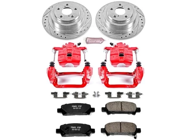 Rear Brake Pad and Rotor Kit For 2000-2004 Subaru Outback 2001 2002 2003 KM444ZF Foto 1 de 1