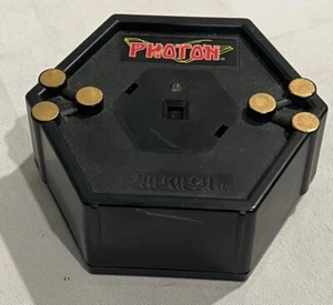 Etiqueta láser de fotón Entertech 1986 vintage objetivo computarizado probado - Imagen 1 de 5