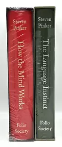 How the Mind Works & The Language Instinct – Folio Society | Steven Pinker - Picture 1 of 3