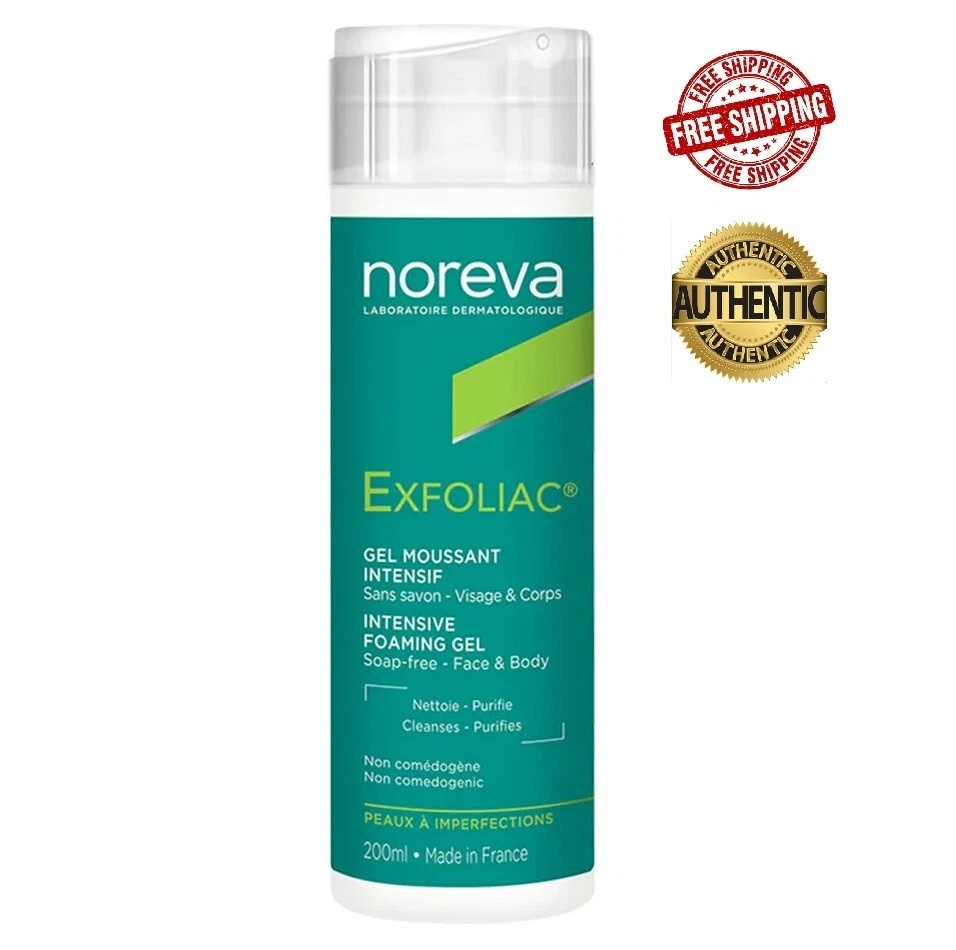 Noreva Exfoliac Cleansing Foaming Gel 200ml / 6.8 oz EXP 04/2026 - Image 1 of 1