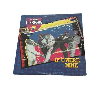 The U-Krew If U Were Mine LP Vinyl Enigma Records 7 75521 1989 - Picture 1 of 4