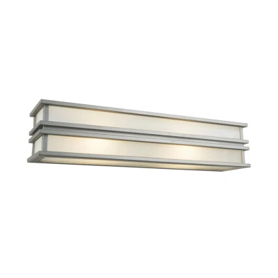 Artcraft SC13005SN Brushed Stainless Steel 3-Light 18" Wall Sconce Wall Light - Image 1 of 4