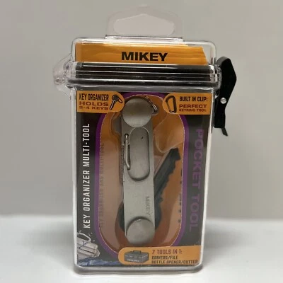 TRUE UTILITY MIKEY KEY ORGANIZER MULTI-TOOL TU900S - Image 1 of 4