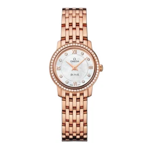 Reloj para mujer Omega De Ville 24,5 mm 424,55,24,60,55,002 oro rosa de 18 quilates - Imagen 1 de 1