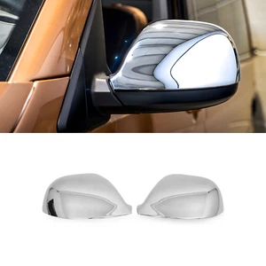 Chrome Plated Plastic Mirror Cover Set For Volkswagen Amarok LHD & RHD 2011-2020 - Picture 1 of 8
