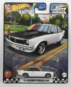 2023 HOT WHEELS BOULEVARD PREMIUM 1977 HOLDEN TORANA A9X WHITE REAL RIDERS - Bild 1 von 1