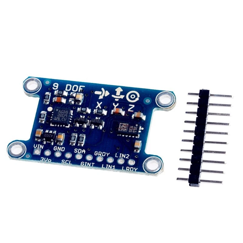 9 Axis IMU L3GD20 LSM303D Module 9DOF Compass Acceleration Gyroscope for Arduino - Image 1 of 1