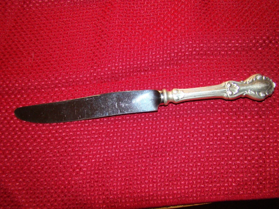STERLING SILVER CONCORD/WHITING GEORGIAN FRENCH BLADE KNIFE NO MONOGRAM - Image 1 of 1