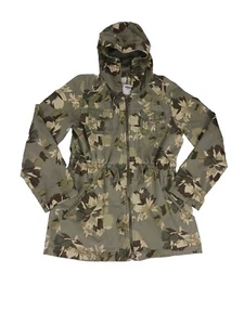 Old Navy Girls Hooded Camo Jacket XL (14) NICE! - Picture 1 of 9