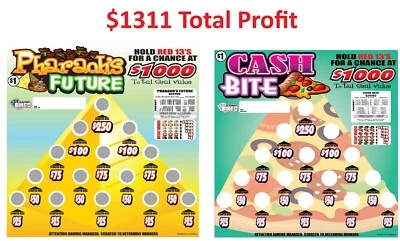 NEU Pull Tickets CLIMBER BOARD KONVOLUT 2 SPIELE - Cash Board Tabs - Bild 1 von 3