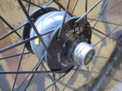 27,5" Ryde Felge, LR Disc 6-Loch SON28 !SL!/12/100/32L Nabendynamo, Messerspeich - Bild 1 von 3