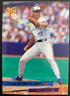 Todd STOTTLEMYRE 1993 Fleer Ultra #293 Toronto Blue Jays Foto 1 de 2