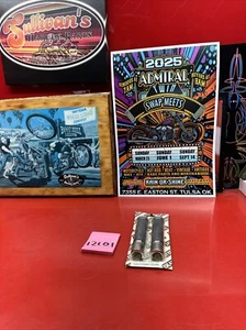 Jay Brake Jb Harley Pro Street Billet Foot Pegs Ironhead Shovelhead Prostreet - Picture 1 of 19